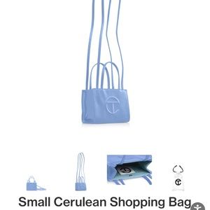 Small Cerulean Telfar Bag